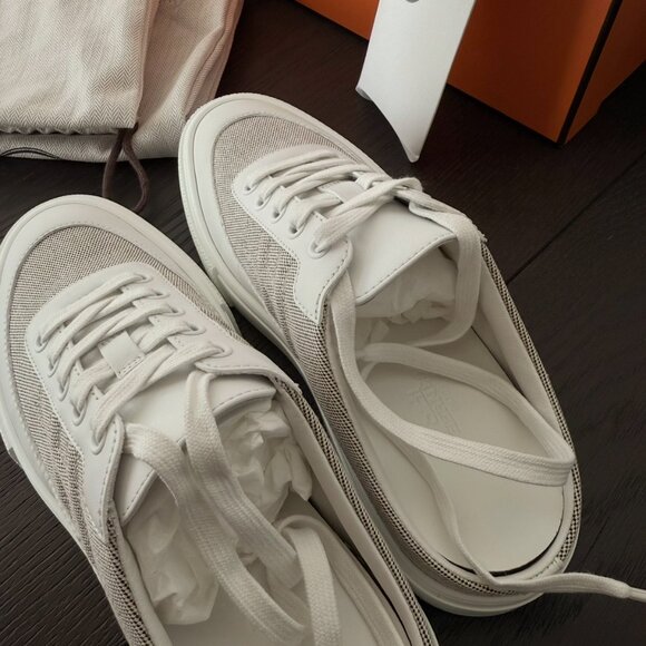 NIB Hermes Keep Sneaker Size 37 - Picture 3 of 5